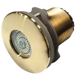 101450 Lumitec Seablaze Typhoon Underwater Light - Bronze Thru-hull Led White/b