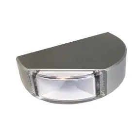 101578 Lumitec Surface Mount Navigation Light - Classic Aluminum Starboard Green
