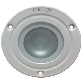 114128 Lumitec Shadow Flush Mount Down Light - White Finish 3-color Red/blue Non-dimm