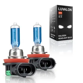 Xqxch11 Luvalon H11 Headlight Bulb 12v 55w Halogen Bulbs High Beam Low