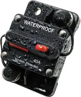 Lycaea 788416422981 Made Circuit Breaker For Boat Trolling With Manual Reset Surface 40a