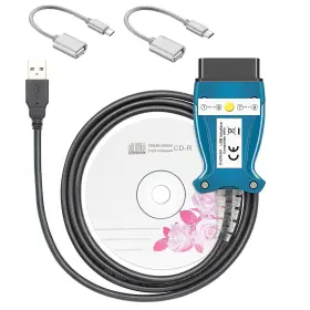 C9807166 Lzlrun Upgrade Version K Can Dcan Car Diagnostic Tool Cable Obd Usb Interfa