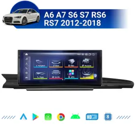 A6l-a7 Mainspring America Inc. 660355338106 Smart Head Unit For Audi 2012-2018 12.3 Inch Screen Android 11