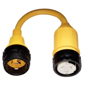 Marinco 093344010309 117a Pigtail Adapter - 50a Female To 30a Male
