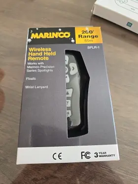 Splr-1 Marinco Spot Light Hand-held Wireless Remote Upc 093344051050 #2