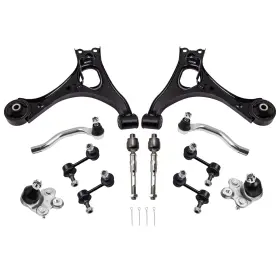 Kj332 Maxpeedingrods 12pc Suspension Kit For Honda Civic 2006-2011 Front Lower Con