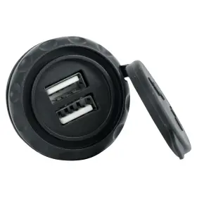 Psap-2usb Mb Quart Waterproof Dual Usb Input Accessory Plug For Atv/utv/cart