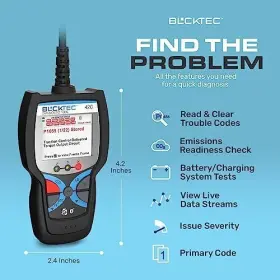 Obd2 Mcgaaw Llc 042173004201 420 Bluetooth Scanner Diagnostic Tool - Vehicle Code Reader For Car #3