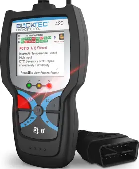 Obd2 Mcgaaw Llc 726084387546 420 Bluetooth Scanner Diagnostic Tool - Vehicle Code Reader For Car Clear