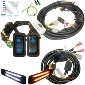 63992-63993 Mcsadventures Plug And Play Turn Signal Kit For 2025 Polaris Ranger Xp 1000 25 Street Legal