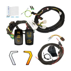 Mcsadventures 840749135676 Plug And Play Turn Signal Kit For Polaris General With Front Fang Lights Wit