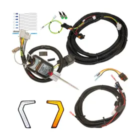 Mcsadventures 840749135720 Plug And Play Turn Signal Kit For Polaris General With Front Fang Lights No