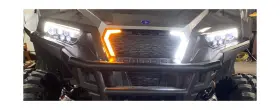 Mcsadventures 840749135737 No Hole Plug And Play Turn Signal Street Legal Kit For Polaris