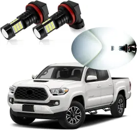 Mealam 613965394451 6000k Xenon White H11 H8 Led Fog Lights Bulb Compatible With 2012 2013 2014