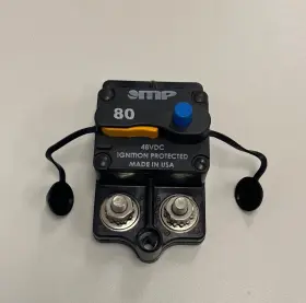 175-s1-080-2 Mechanical Products / Egis Mobile 80a Surface Mount 80-amp Circuit Breaker Bussmann Blue Sea
