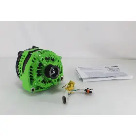 8206400-gre Mechman Alternators E-series 400 Amp Green Alternator For 96 - 04 Gm Open Box