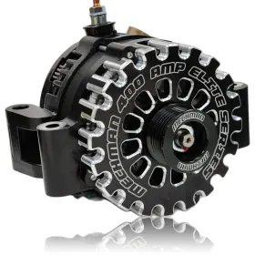 B11290400b Mechman Alternators 400 Amp Billet High Output Alternator Ford 6.2l Gas
