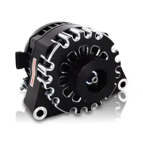 B13969170b Mechman Alternators 170 Amp Racing Alternator For C5/c6 Corvette - Black Anodized