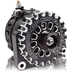 B14019400b Mechman Alternators E-series 400 Amp Black Billet Alternator For 2014-2020 Gm 6.2l Open Box
