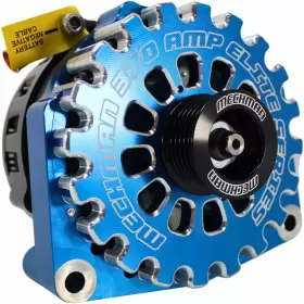 B8206370bl Mechman Alternators Elite Series 370a Blue Alternator Billet For 96-04 Gm 5.7l / #2