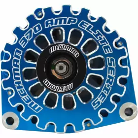 B8206370bl Mechman Alternators Elite Series 370a Blue Alternator Billet For 96-04 Gm 5.7l / #3