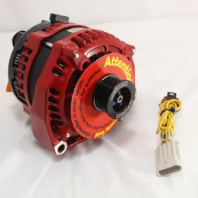 B8206400rd Mechman Alternators E-series 400 Amp Red Alternator For 1996 - 2004 Gm 5.7l Truck Open Box
