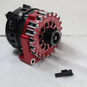 B8302370rd Mechman Alternators E-series 370 Amp Red Alternator For 2005 - 2013 Gm 6.0l Truck Open Box