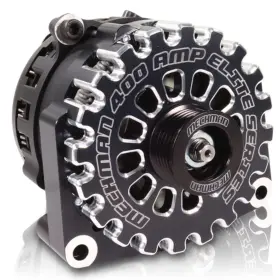 B8302400b Mechman Alternators E-series 400 Amp Black Alternator For 2005 - 2013 Gm 6.0l Truck