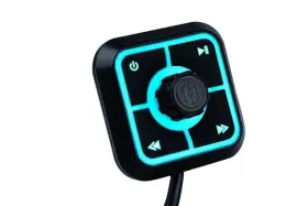 Sbt4 Memphis Bluetooth Controller Receiver With Aux And Usb Input Rgb Led Black