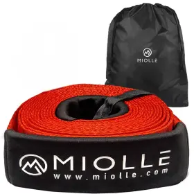 Ts002 Miolle Miollegear Tow Strap 3 Inch X20 - 33400lbs Mbs Recovery Kit Include