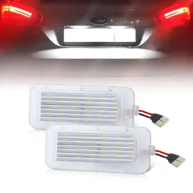 Pz040-mru Mirunny Led License Plate Light Tag Lamp Assembly For Compatible With Explorer Escape