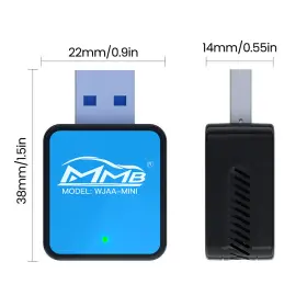 Mmb 744173067858 Android Auto Wireless Adapter Mini Dongle For Oem Wired Car #2