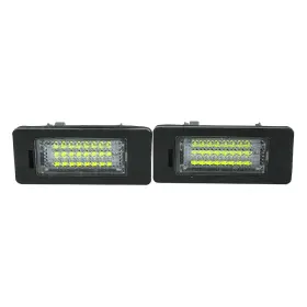 Mogankey 647349389917 Led License Plate Light Assembly Rear Label Kit Fit For Bmw 1/2/3/4/5 S