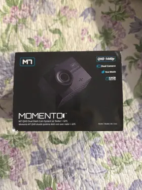 Md-7200 Momento 840127790015 Firstech M7 2k Qhd Full Hd 3-channel Dash Camera Kit With 64gb Card