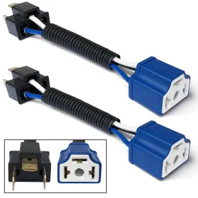 Moshs002 Mosleyz H4 Connector Plug 14awg Heavy Duty Male To Female Socket For Car Truck Boat M