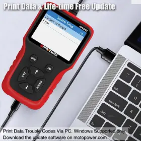 Mp69035 Motopower Inc Obd2 Scanner Universal Car Engine Fault Code Reader #3