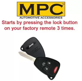 Mpc 840056202580 Remote Start Kit With Smartphone Control For 2007-2018 Jeep Wrangler Key-to-star #3