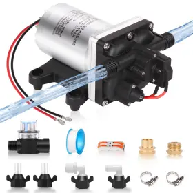 4008-101-a65 Mrgvflo 717661909206 12v Rv Water Pump 4008-101-a65/e65 3.0 Gpm - 55 Psi Camper