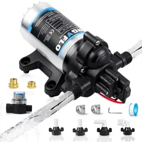 Mrgvflo 717661909664 Highperformance 12v Rv Water Pump 45 Psi 3.5 Gpm Diaphragm For Marine/yacht