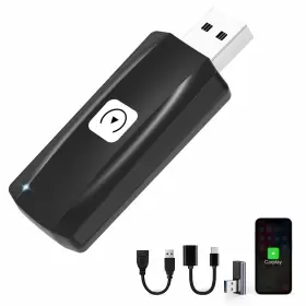 U2c-au-2422 Msxttly Wireless Carplay Adapter For Apple Iphone Ios 12 Small Car Play Dongle O