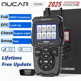 Cde500 Mucar Auto Obd Code Reader Obd2 Scanner Car Check Engine Fault Diagnostic Tool
