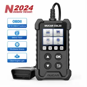 Cdl20 Mucar Car Obd2 Scanner Code Reader Check Engine Fault Diagnostic Tool Us #2