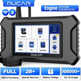 Mucar-cs90 Mucar Cs90 Obd2 Scanner Code Reader 28 Reset Automotive Engine Diagnostic Tool