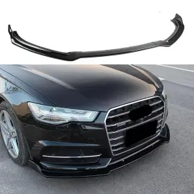 Mutusaisi D036 Front Bumper Lip Splitter Spoiler Compatible With Audi S6 A6-sline