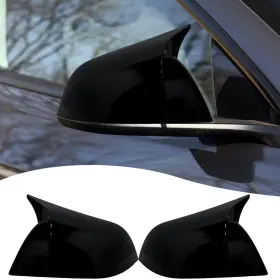 Mu1563 Muxee Side Mirror Cover For Tesla Model 3 2017-2025 2pcs Horned Turn Signal Hou