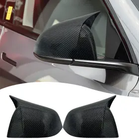 Mu1564 Muxee Side Mirror Cover For Tesla Model Y 2021-2024 2pcs Turn Signal Housing Co