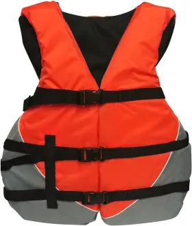 Mw01r Mw Watersports Adult Universal Life Vest Uscg Approved Type Iii Standard Xs-xl Red