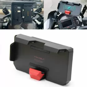 N A 761312130402 The New Gps Mobile Phone Motorcycle Navigation Bracket Wireless Charging Supp