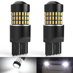 3014smd Natgic 345319838338 Xenon White 7443 7444na 7440 7440na Led Bulbs 1800lm 78-ex Chipsets W