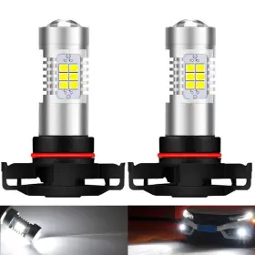 Psx24w Natgic Led Bulbs 21-ex 2835 Smd Chipsets With Lens Projector For Fog Lights